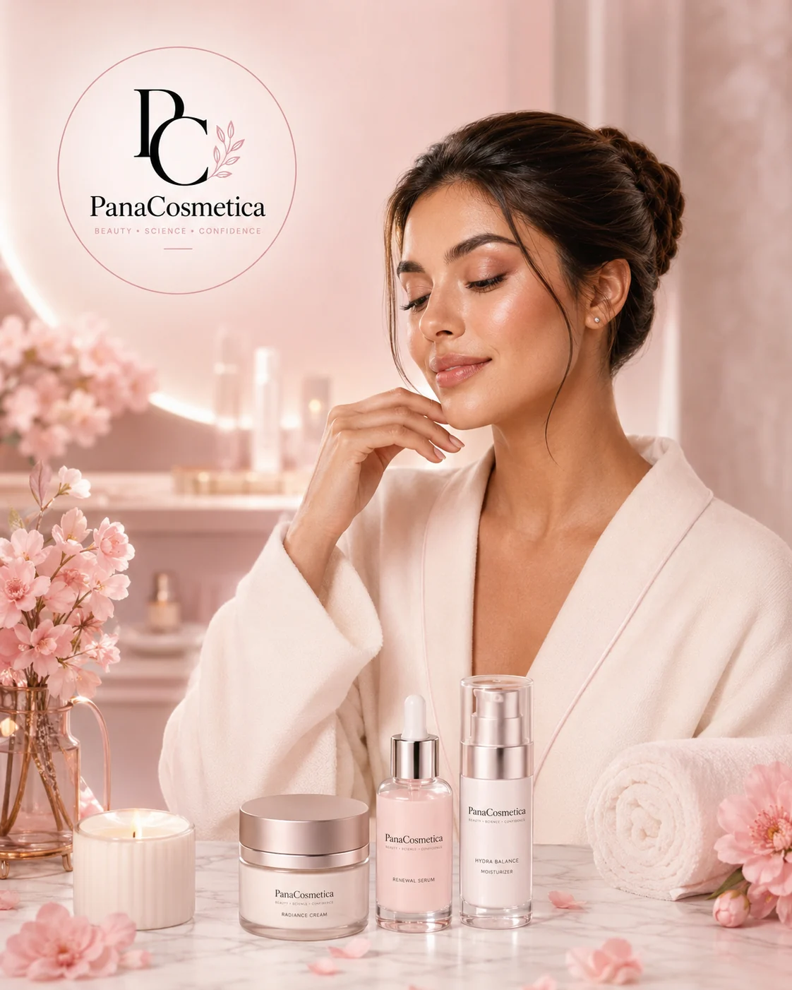 Ambiente premium de belleza y cuidado para PanaCosmetica